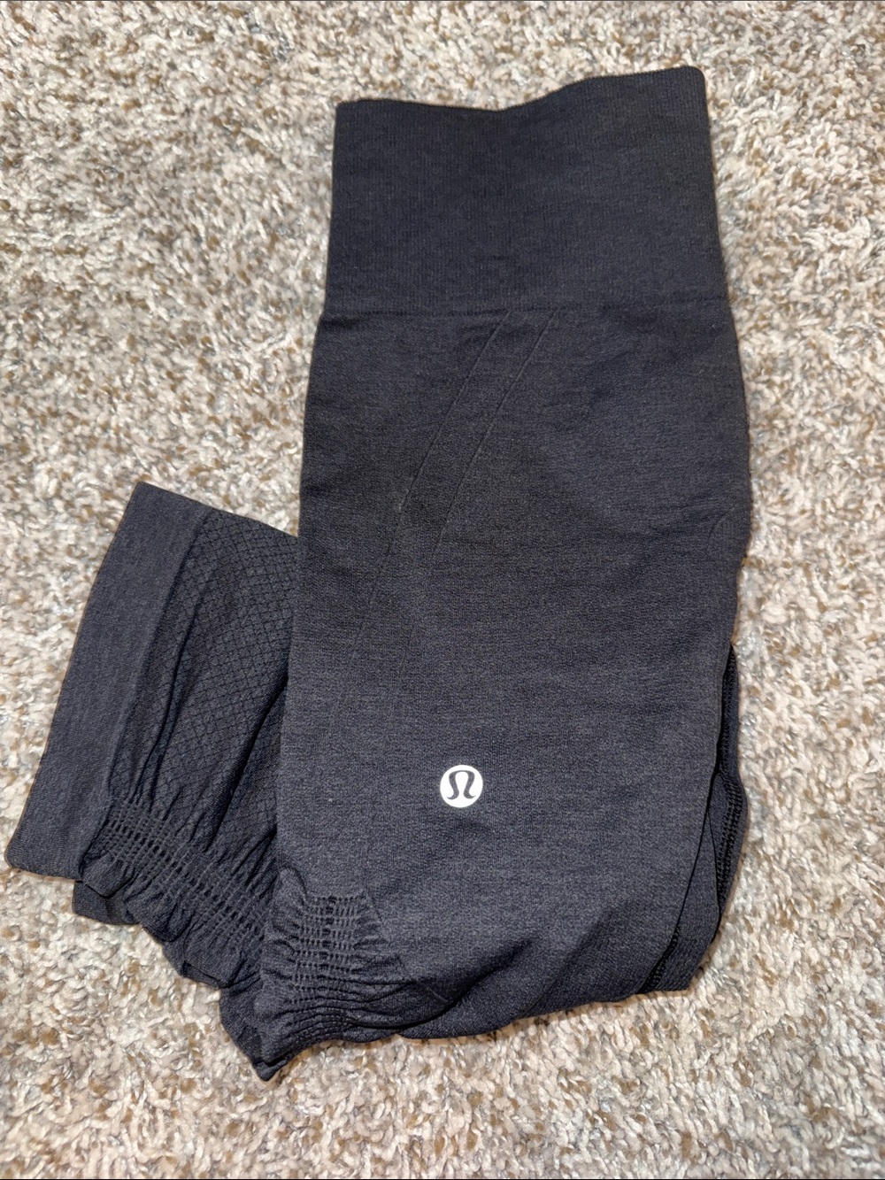 lululemon athletica Charcoal Gray High-Rise Performance Leggings